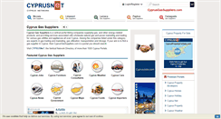 Desktop Screenshot of cyprusgassuppliers.com